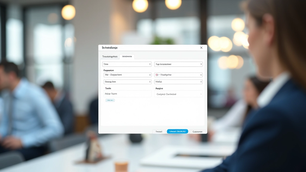 Automatinio siuntimo grafiko nustatymo forma su dienomis ir valandomis